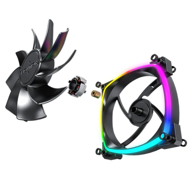 Montech RX120 PWM Computer case Fan 12 cm Melns 3 gab.