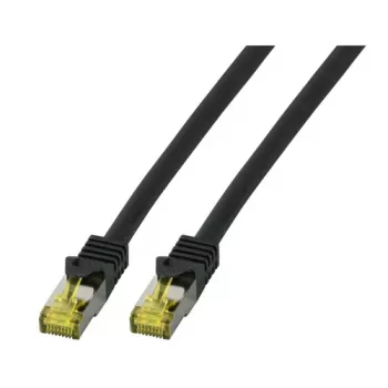 EFB-Elektronik RJ45 komutācijas kabelis Cat.6A S/FTP LSZHCat.7 neapstrādāts kabelis melns 5m Ražotājs: EFB Elektronik (MK7001.5B)