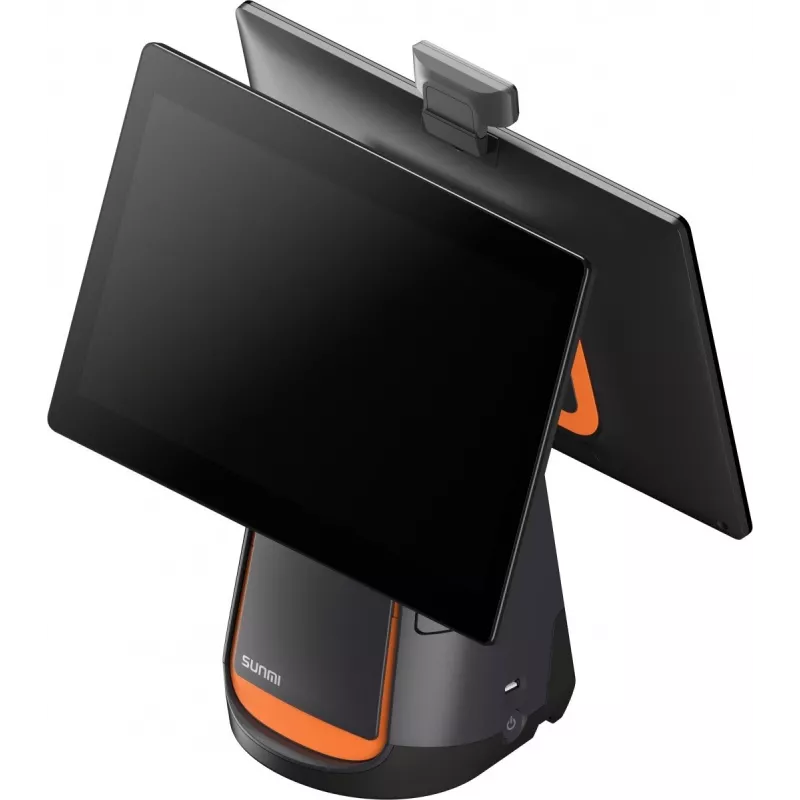 Desktop POS T2s, Android 9, 15.6+10 collas, 4/64GB, 80mm, WiFi
