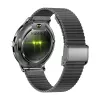 Smartwatch Colmi V89 Steel Melns ar sirdsdarbības monitoru, ūdensizturīgs