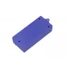 PoE injektors Extralink Gigabit 4 portu, 4x 1000Mb/s RJ45, 48V, zils/melns