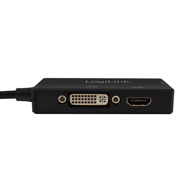 4K displayport uz DVI/HDMI/VGA pārveidotājs