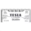 Baterijas Tesla AAA Sudraba+ Alkaline LR03 1150 mAh (24 gab.) (13032410)