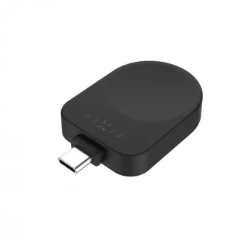 Fiksēts USB-C uzlādes adapteris Samsung Galaxy Watch FIXDW-SAP-BK melns