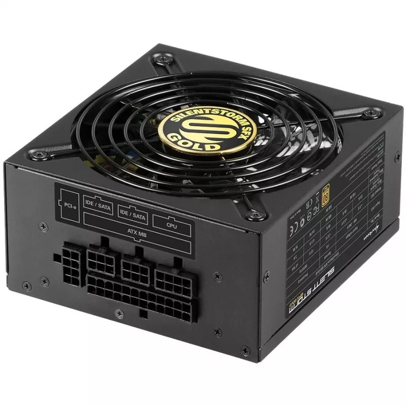 Sharkoon SilentStorm SFX 500 Gold Barošanas bloks (iekšējais) 80 PLUS Gold AC 100-240 V 500 vati