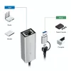 USB-A/-C uz 2,5G Ethernet adapteris, pelēks