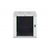 Sienas stiprinājuma skapis DIGITUS Dynamic-N 12U 600x600 mm IP20, atslēgas slēdzene, kabeļu pārvaldība, ne samontēts