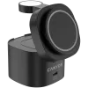 Canyon 4 in 1 bezvadu uzlādes statīvs, 30W max, izmērs: 70x70x70.3mm, svars: 414g, ar 65W lādētāju un 1M kabeli, melns