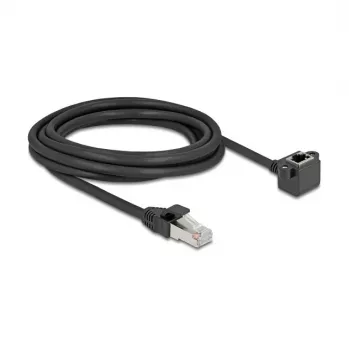 Tīkla kabelis DeLOCK 81099 RJ-45 Cat6 3m Melns