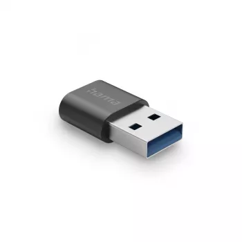 Hama USB adapteris, USB-A spraudnis - USB-C ligzda, USB 3.2 Gen2, 10 Gbit/s