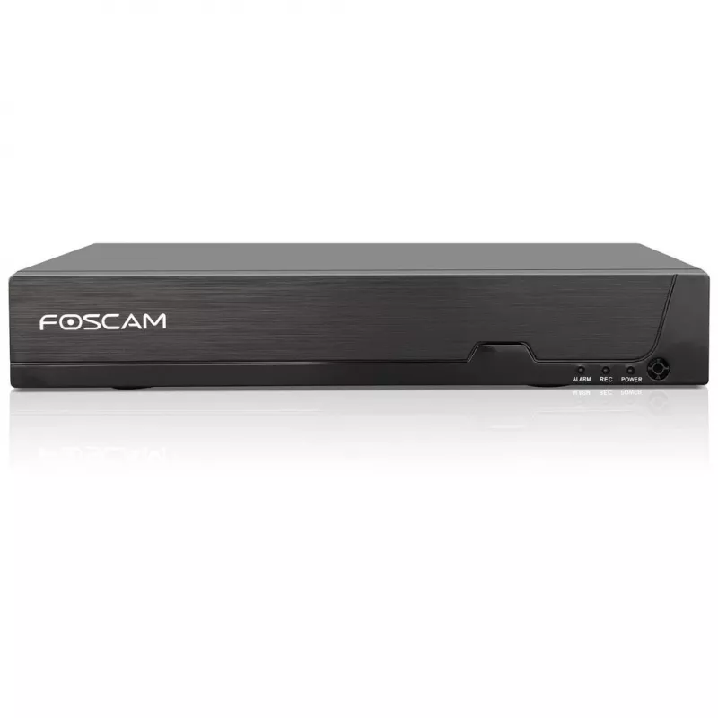 Foscam FN9108HE tīkla video ierakstītājs melns, 8 kanāli, 5MP, PoE, HDMI+VGA