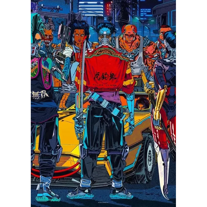Good Loot komiksu puzle: Cyberpunk 2077 Kickdown, 1000 gab.