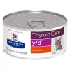 HILL'S PRESCRIPTION DIET Thyroid Care Feline y/d mitrā kaķu barība ar vistu 156 g