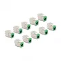 DeLOCK 88116 keystone modulis Plakans Zaļš RJ-45 10 gab.