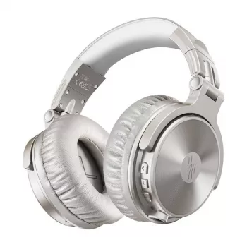 Virsausu bezvadu austiņas OneOdio Pro C A-AC12-01 Sudraba — Bluetooth, trokšņu slāpēšana