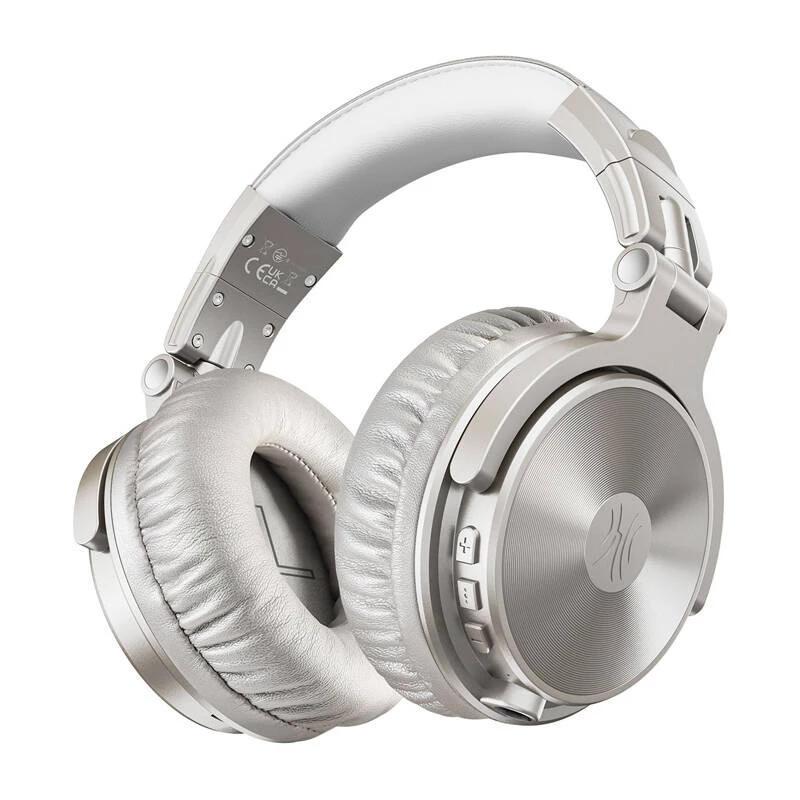 Virsausu bezvadu austiņas OneOdio Pro C A-AC12-01 Sudraba — Bluetooth, trokšņu slāpēšana