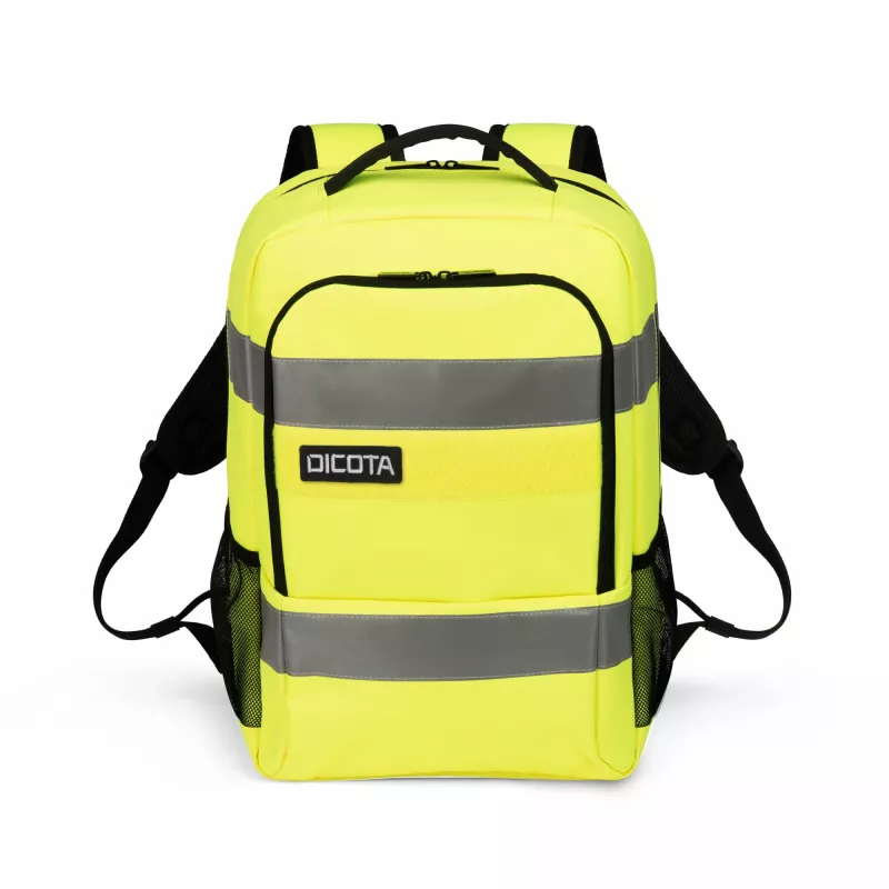 Mugursoma DICOTA P20471-17 Rucksack Melna Pelēka Dzeltena