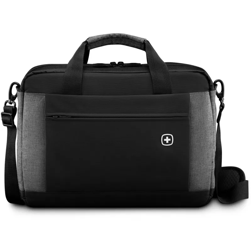 WENGER Underground piezīmjdatora soma 35,8–39,6 cm 14,1–15,6 collu planšetdatora un klēpjdatora virstorpmašīna, melna