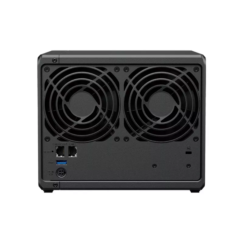 NAS krātuves serveris SYNOLOGY DS425+ — 4 nodalījumu, Intel Celeron J4125 2.0–2.7 GHz, 2 GB DDR4, 0 TB, 2.5GbE, 2 M.2 sloti
