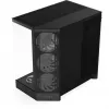 NZXT PC korpuss H9 Flow RGB+ Midi tower melns