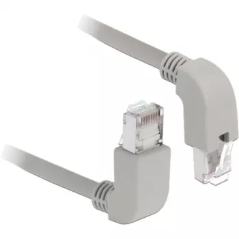 Tīkla kabelis DeLOCK 85871 Cat6a S/FTP 1m Pelēks