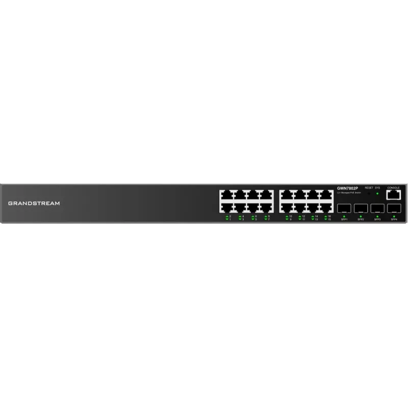 Pārvaldāms L2+ slēdzis Grandstream Networks GWN7802