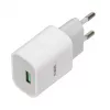 Strāvas lādētājs iBOX C-41 USB 2A, 1 USB ports, microUSB kabelis, Balts