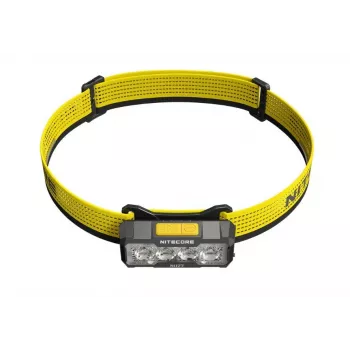 Nitecore NU27 lukturis Melns, Dzeltena galvas lente LED