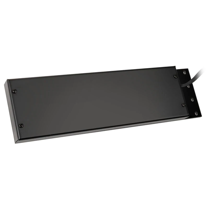 Lamptron CU135 ventilatora kontrolieris + RGB kontrolieris ar displeju, ARGB - melns