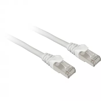 Tīkla kabelis Sharkoon Patch SFTP RJ-45 Cat.7a 2m Balts
