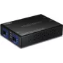 TRENDnet 4-PORTU GIGABITU SLĒDZIS AR - Slēdzis - 1 Gbps (TFC-G22SFP)