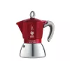 Moka katls Bialetti Moka induction 0,1 L sarkans sudrabains