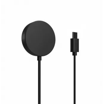 FIXED uzlādes kabelis Samsung Galaxy Watch (1 m) USB-C magnētiskā dokstacija – saderīgs ar Watch 3/4/5/6/7/Active/Ultra