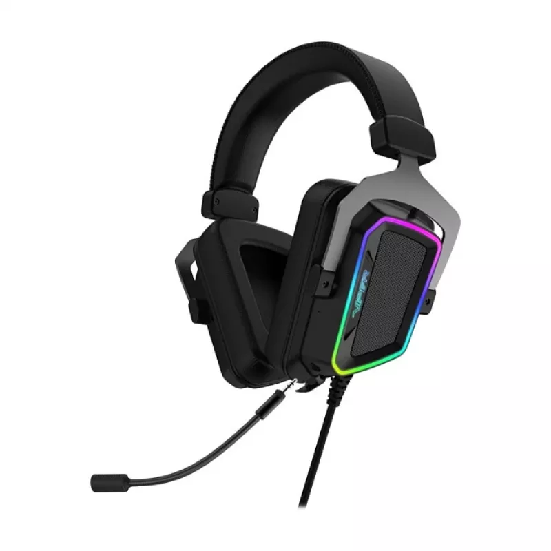 Patriot austiņas V380 RGB 7.1 USB 7.1 virtuālā telpiskā skaņa, apgaismojums (PV3807UMXEK)