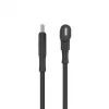 HYPER HyperJuice USB kabelis USB 2.0 1,5 m USB C USB C/Lightning Melns