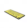 Logickeyboard LKB-LPBY-BTON-DE klaviatūra Bluetooth QWERTZ vācu melna un dzeltena (LKB-LPBY-BTON-DE)