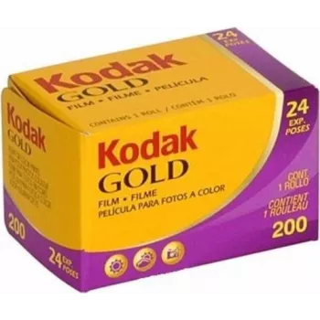 Kodak Gold 200 - krāsu negatīvā filma - 135 (35 mm) - ISO 200 - 24 kadri (6033955)