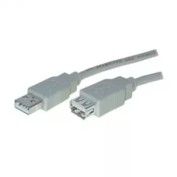 USB kabelis S/CONN 1,8 m USB 2.0 pelēks