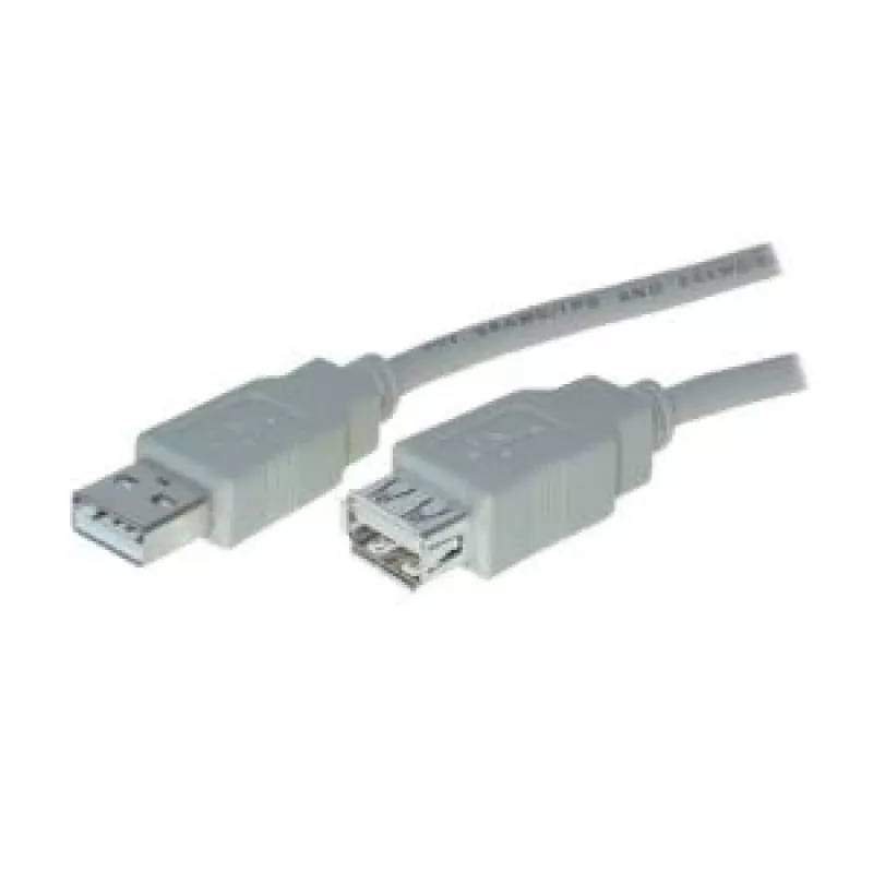 USB kabelis S/CONN 1,8 m USB 2.0 pelēks