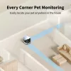 Robotizēts mājdzīvnieku monitors Enabot Rola Mini — Wi‑Fi, 5000 mAh baterija, 3 MP, 137° skata leņķis, balta/melna