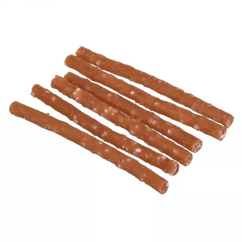 Suņu kārums PETITTO Sticks ar vistu un rīsiem 500 g — diētisks papildkārums, olbaltumvielas 23%, tauki 2,5%