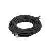Tīkla kabelis LANBERG PCU5-10CC-0500-BK Cat5e U/UTP RJ-45 — 5 m, melns, CCA vads