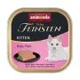 Mitrā kaķu barība animonda Vom Feinsten Kitten Baby Pate 100 g — putnu gaļas pastēte jauniem kaķēniem, bez graudiem