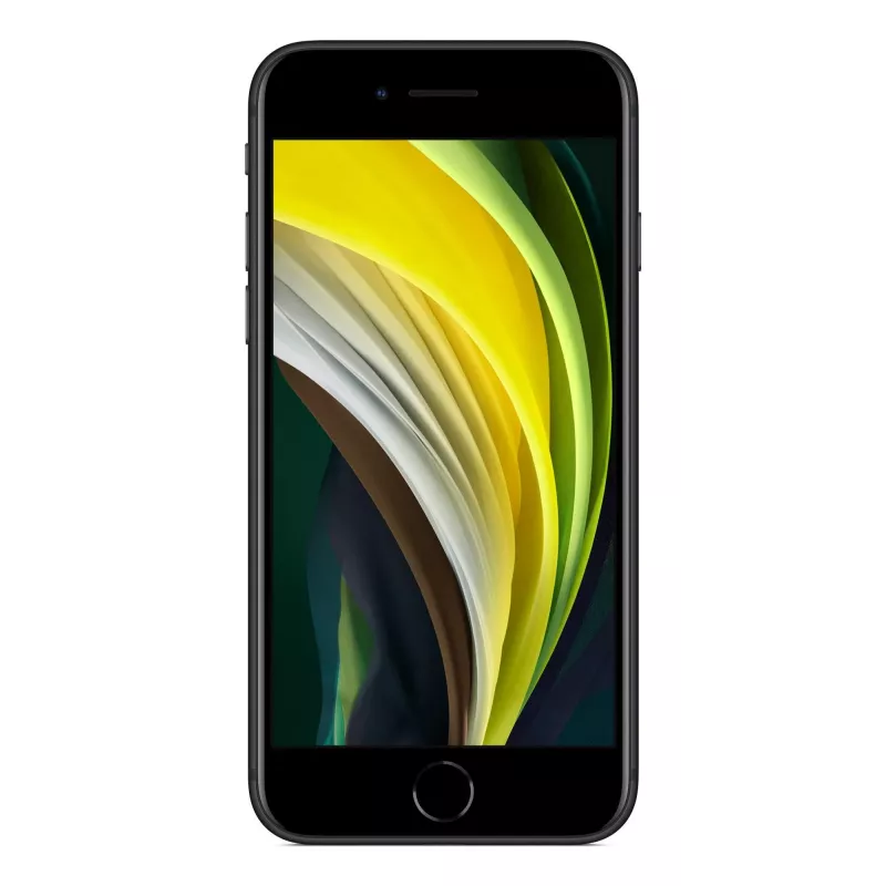 Atjaunots viedtālrunis RENEWED iPhone SE 2020 — 64 GB, melns, 4,7 collu LCD, A13, 4G, NanoSIM+eSIM, IP67