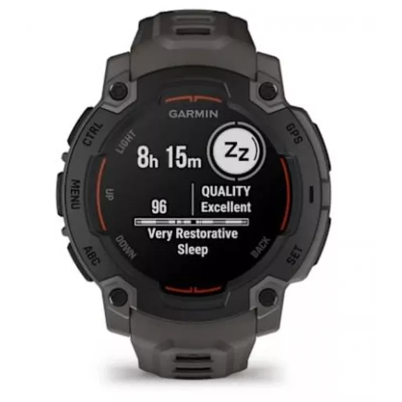 Garmin Instinct E 2,29 cm (0,9) MIP 45 mm Digitāls 176 x 176 pikseļi Melns GPS (satelīts)