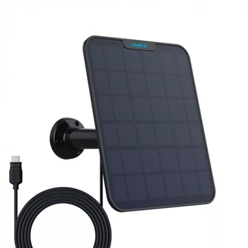 Reolink Solar PANEL-Melns 2 TYPE-C
