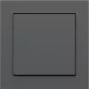 Bezvadu gaismas slēdzis Senic Friends of Hue Anthracite 81x81x17 mm
