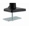 Galda monitora stiprinājums GEMBIRD MA-DA3-03, 3 sviras, gāzes atspere, VESA 75–100x100, atbalsta 3 displejus līdz 27 collām, maks. 18 kg, melns
