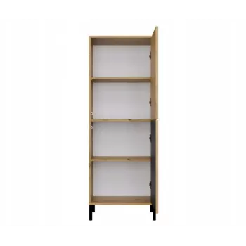KAMARO 2DK plāns/GŁ ozols ARTISAN DISPLAY CABINET