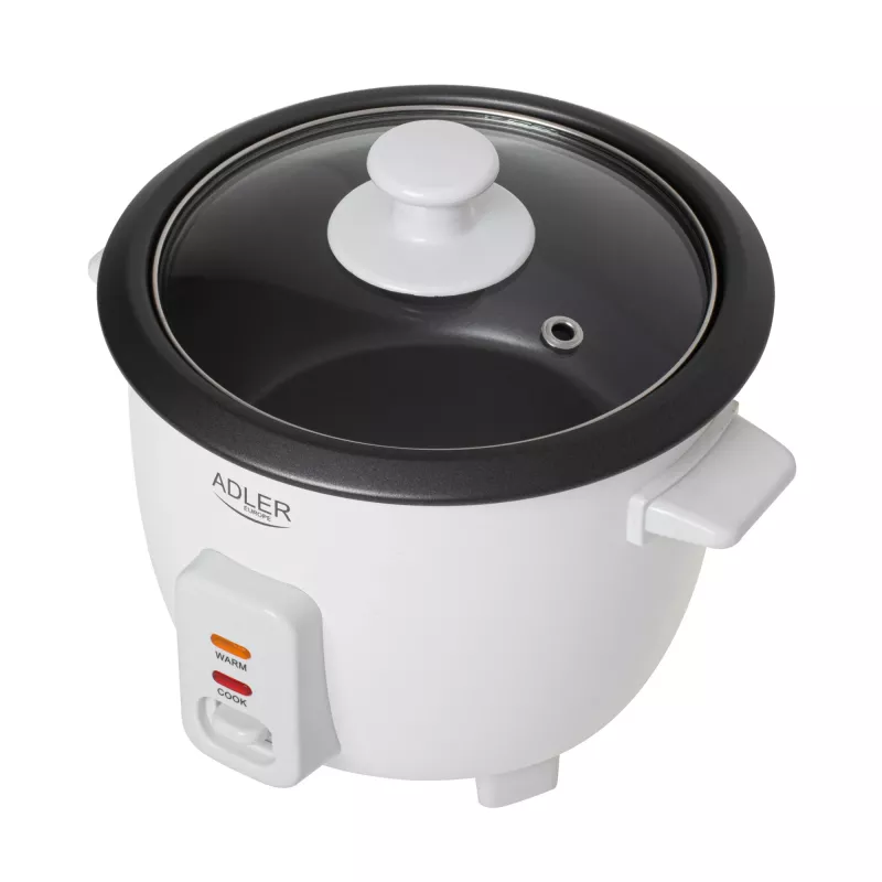 Adler AD 6418 Rīsu plīts Melna, Nerūsējošais tērauds 1000 W